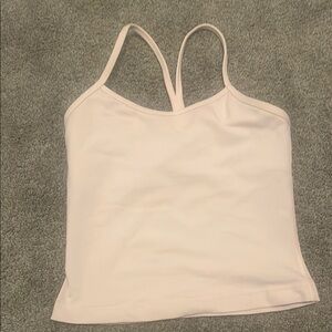 Lululemon light pink discontinued tank